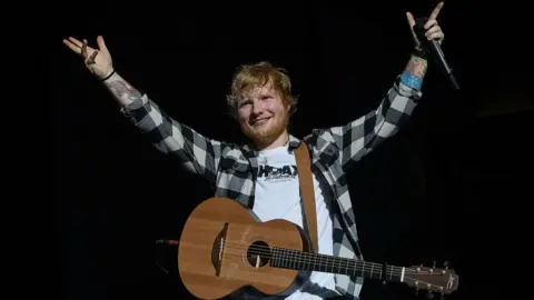 Getty Images Ed Sheeran