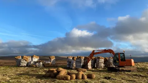 Yorkshire Wildlife Trust Fleet Moss restoration in The Great North Bog