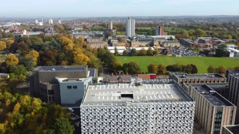 Getty Images The Leicester campus