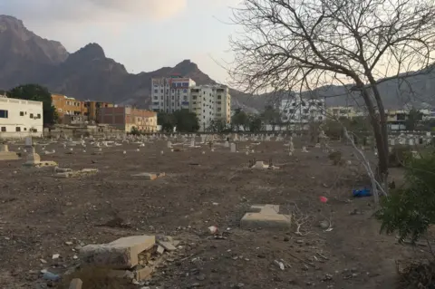 CWGC The Maala cemetery in Yemen is full of broken and dilapidated stones