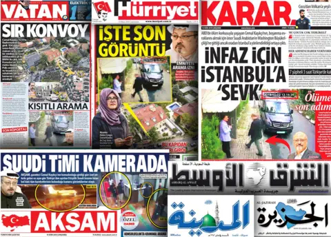 BBC Monitoring Turkish and Saudi front pages