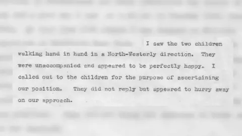 Copy of part of the statement from Edwin Knowles-Bolton