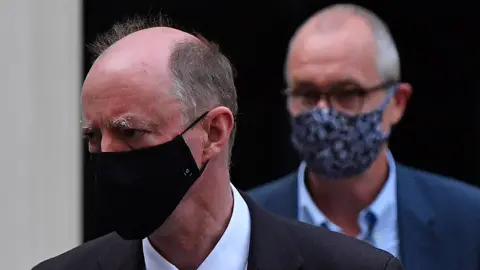 Getty Images Chris Whitty and Patrick Vallance, 21 September 2020