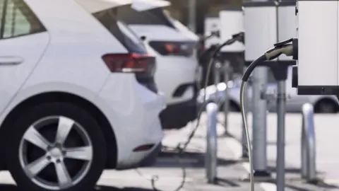 Getty Images Electric car charging point