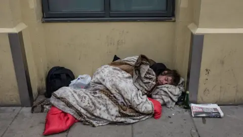 Getty Images Homeless man