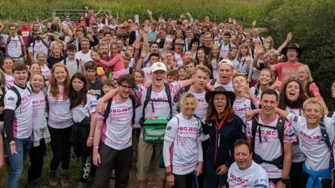 Ben West People taking part in Project Walk and Talk