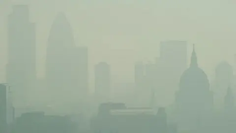 AFP Smog over London