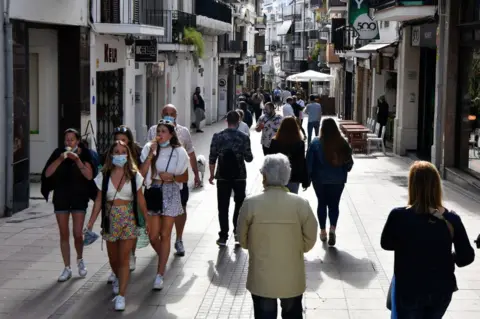 Getty Images Sitges, the town near Barcelona, where Michael Regan has a holiday home