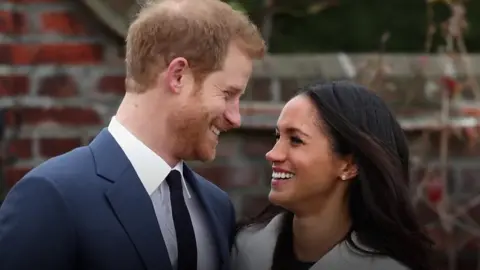BBC Prince Harry and Meghan Markle