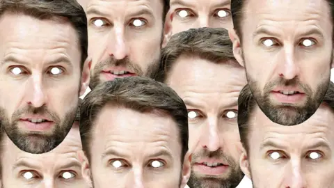 Getty Images Gareth Southgate masks
