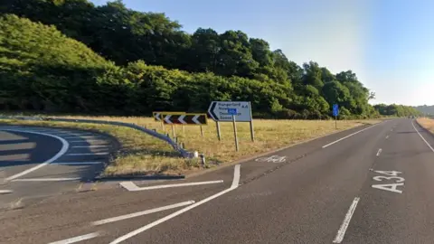 Google A34 northbound