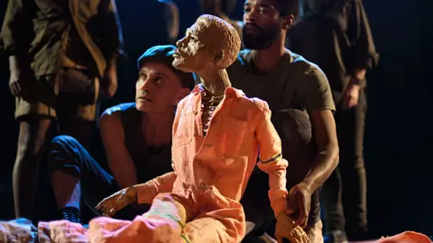 Fiona McPherson/Courtesy Baxter Theatre Scene from The Life and Times of Michael K with Craig Leo and Carlo Daniels