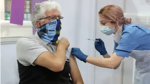 PA Media vaccine in glasgow