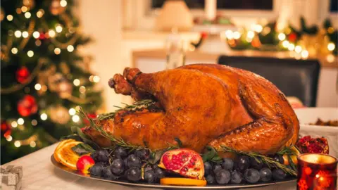 Getty Images A Christmas turkey