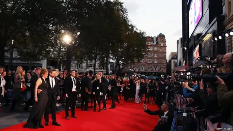 Getty Images The 61st annual BFI London Film Festival kicked off on Wednesday