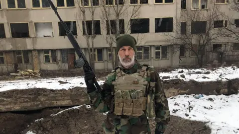 Georgian National Legion John Harding - a fighter in Ukraine