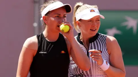 Getty Images Olivia Nicholls and Alicia Barnett