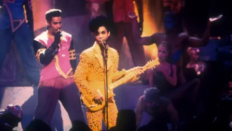 Getty Images Prince at the 1991 VMAs