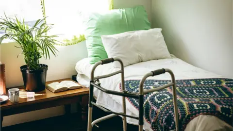 Wavebreakmedia care home bed