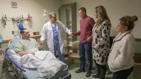 WVU Medicine hospital Gerod Buckhalter and family