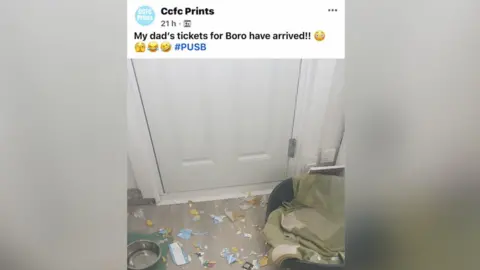 CCFC Prints Chewed tickets