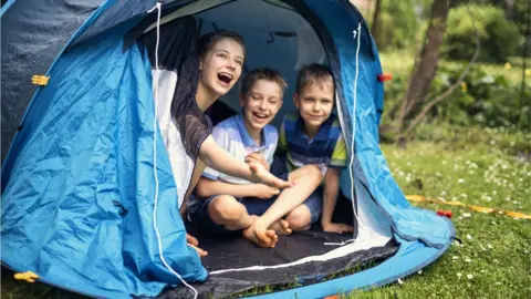 Getty Images family-camping.