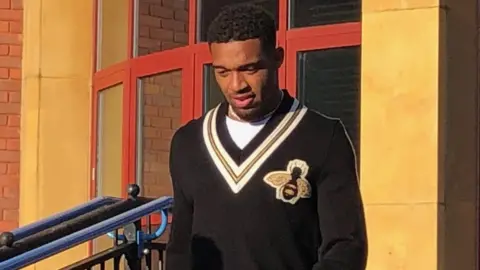 Tess De La Mare Jordon Ibe at Bromley Magistrates' Court