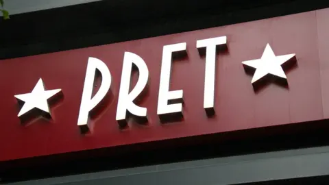 Getty Images Pret a Manger logo