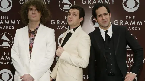 Getty Images The Killers at the Grammys