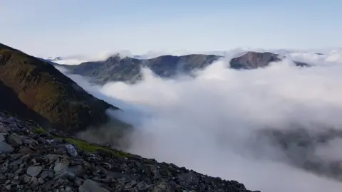 Real3Peaks Challenge View from Ben Nevis