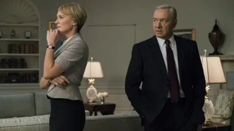 Netflix Robin Wright and Kevin Spacey in House of Cards