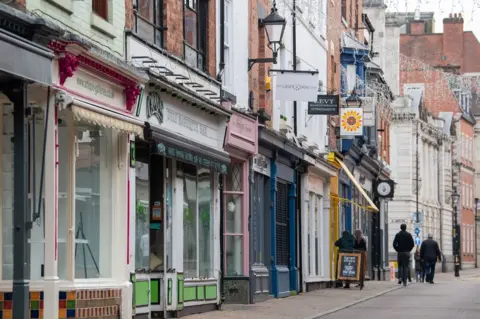 PA Media Loseby Lane in Leicester on 27 November