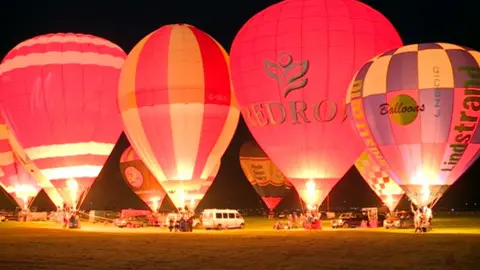 BBC The balloon night glow event