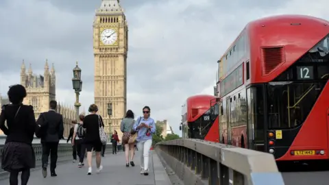 Reuters Barriers on Westminster Bridge