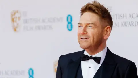 Tristan Fewings/Getty Images Kenneth Branagh at Baftas