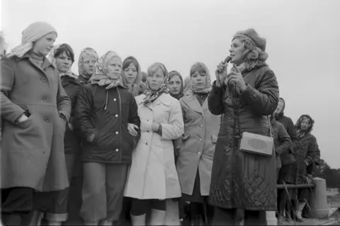 Library of Congress Russian teenagers on a visit to Mudyug island during the Soviet era