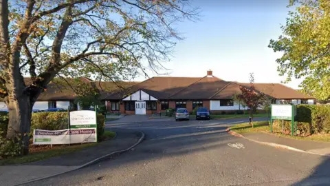 Google Newton House Care Home on Barrowby Road in Grantham