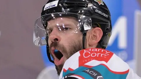 Goal celebrations for the Giants in Sheffield