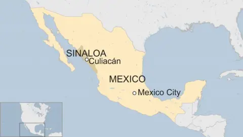 BBC Map of Mexico