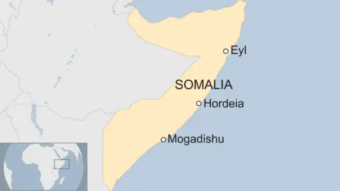 Map of Somalia