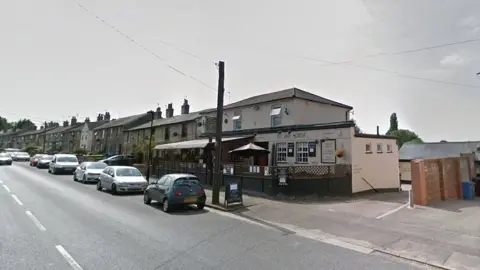 Google Bay Horse pub on the A131 Melford Road, Sudbury