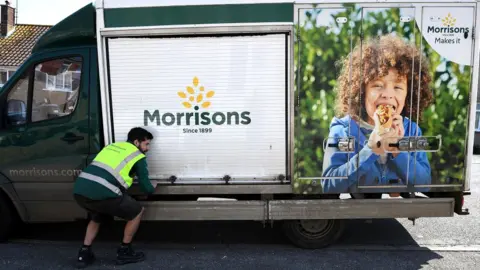 Getty Images Morrisons delivery driver