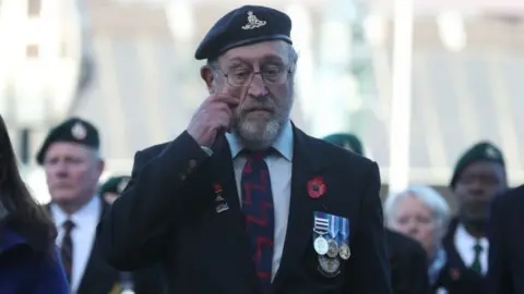 PA Veteran at Fort William service