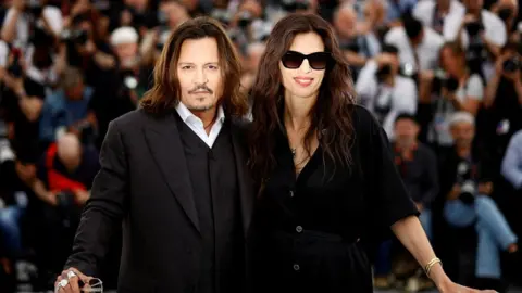 SARAH MEYSSONNIER Depp alongside Jeanne du Barry actor and director Maïwenn