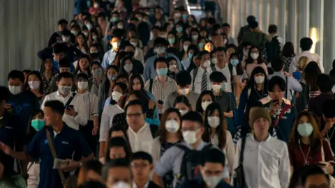 Getty Images mask being worn in public