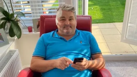 Phil Russell Phil Russell pictured at home