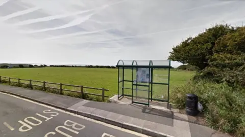 Google Football pitch in Bro Dawel, Solva