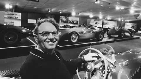 Getty Images Tom Wheatcroft at Donington Collection Museum
