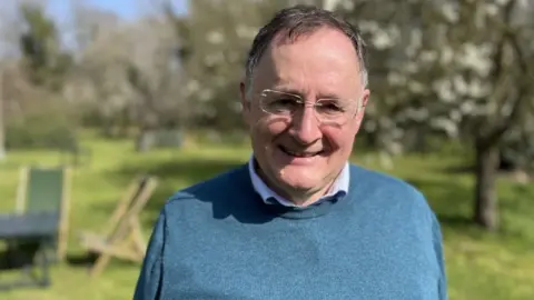 Ben Schofield/BBC Charles Bunker from the Orchard Tea Garden, Grantchester