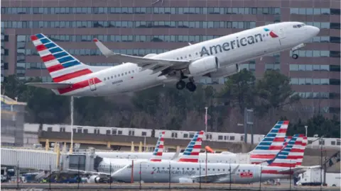 Getty Images American Airlines plane